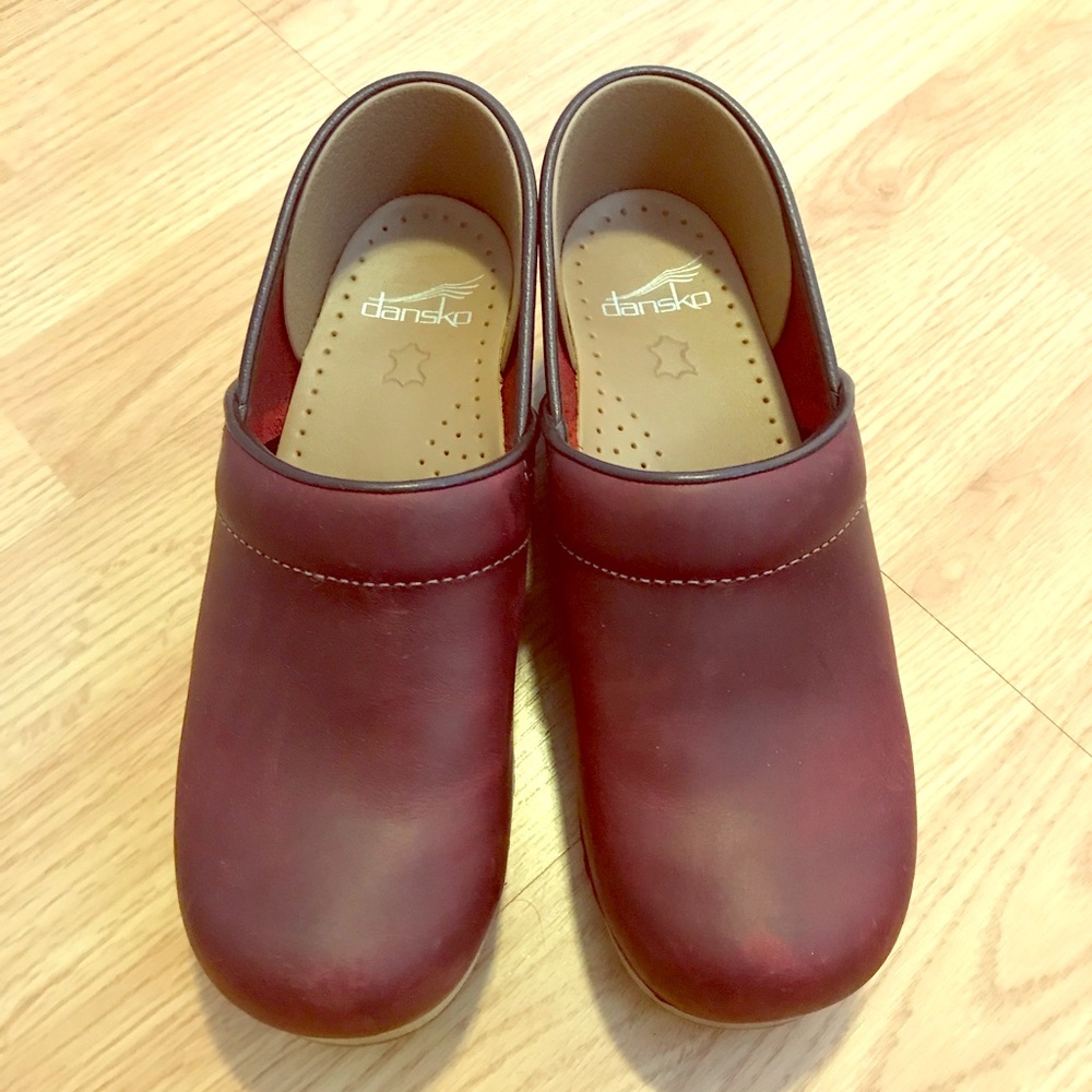 Dansko clogs professional oiled - Red